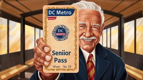 dc metro smart card for seniors|washington dc metro senior pass.